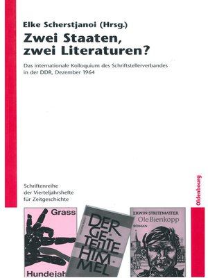 cover image of Zwei Staaten, zwei Literaturen?